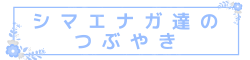 シマエナガ達のつぶやき